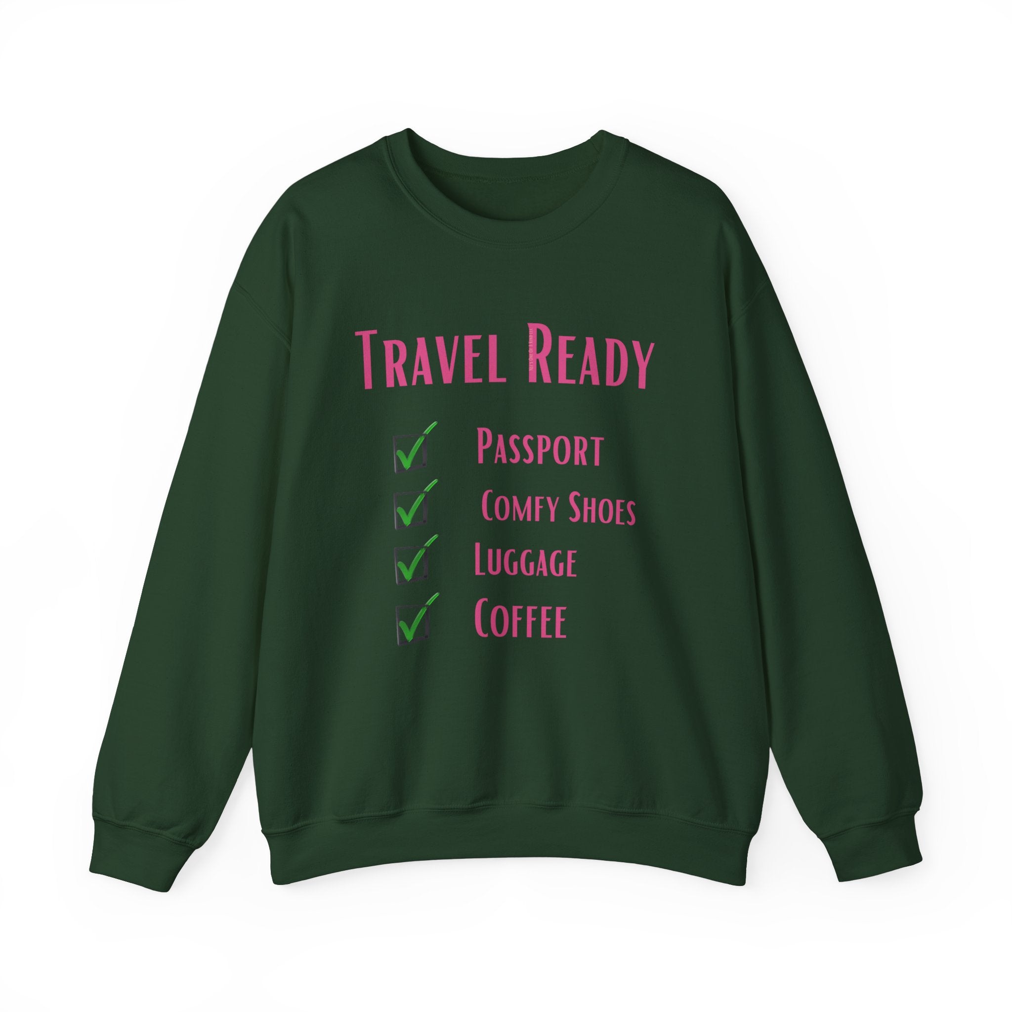Travel Ready Unisex Heavy Blend™ Crewneck Sweatshirt